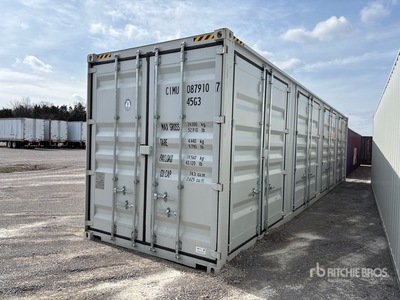 2026 40 ft One-Way High Cube Multi-Door Conteneur de stockage
