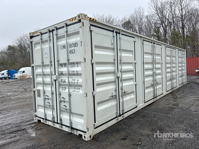 2026 40 ft One-Way High Cube Multi-Door Opslag container