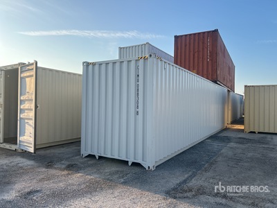 2026 40 ft High Cube Multi-Door Storage Container