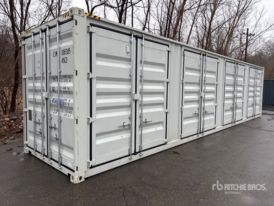 2025 40 ft High Cube Multi-Door Contenedor de almacenamiento