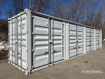 2026 40 ft One-Way High Cube Multi-Door Conteneur de stockage
