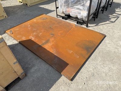 Quantity of (2) 2026 AGT 5ft x 8ft 5 ft x 7 ft 11 in Plaques d'acier (Unused)