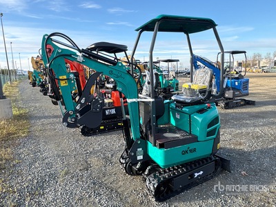 2026 CFG QK16R Mini Excavator (Unused)