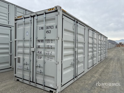 2025 40 ft High Cube Multi-Door Storage Container