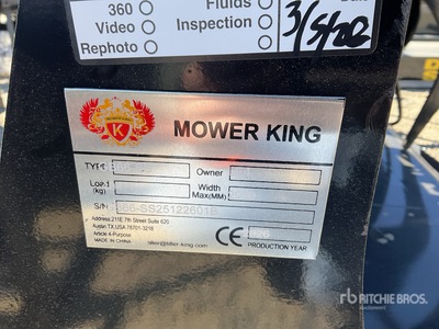 2026 Mower King GB66 SS Benne avec Grappin pour chargeuse à différentiel (Unused)