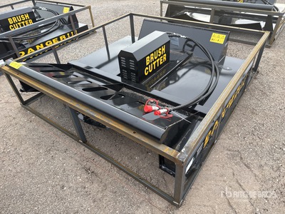 2026 Mower King SSRC 72 in Skid Steer Brush Cutter - Fits AGT SSRC72 (Unused)