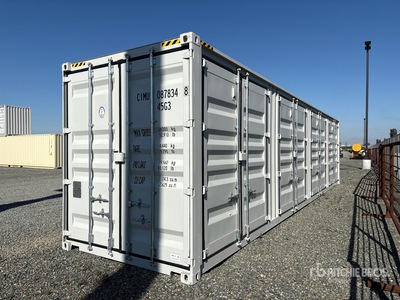 2026 40 ft High Cube Multi-Door 40 ft One-Way High Cube Multi-Door Conteneur de stockage