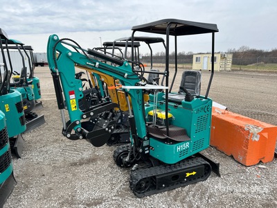 2026 CFG H15R Mini Excavator (Unused)