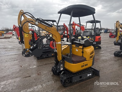 2026 CFG QK18R Mini Excavator (Unused)