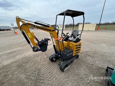 2025 CFG MX12RX Mini Excavator (Unused)
