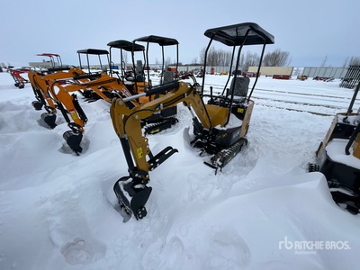 2026 CFG H12R Mini Excavator (Unused)