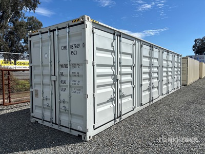 2025 40 ft High Cube Multi-Door Storage Container