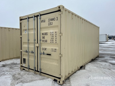 2025 20 ft Standard Conteneur de stockage