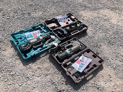 Quantity of (3) Boxes of 2025 LIONDI NMHP-25E,RC-32C,NRB-32E Lote de Perforadora, Cortadora y Dobladora de Varilla (Sin Usar) / Hole Puncher,Rebar Cutter,Rebar Bender (Unused)