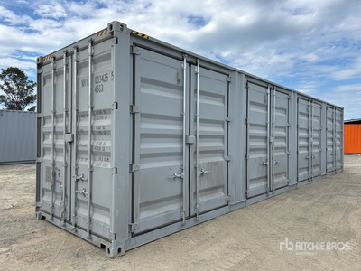 2025 40 ft High Cube Multi-Door Storage Container