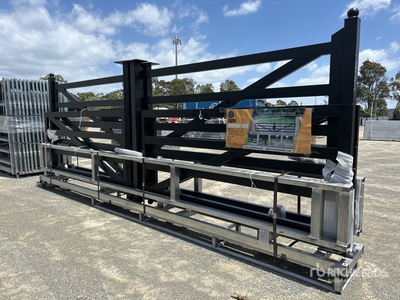 Quantity of (3) Suihe 20 ft Bi-Parting Driveway Gate (Unused)
