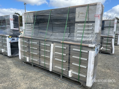 Suihe 2745 mm 30-Drawer Workbench (Unused)