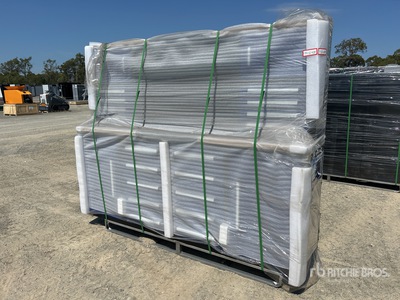 Suihe 2200 mm 18-Drawer Banco de trabajo (Unused)