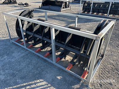 Suihe 1980 mm Skid Steer Root Rake (Unused)