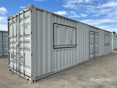 2025 40 ft High Cube Multi-Door Storage Container