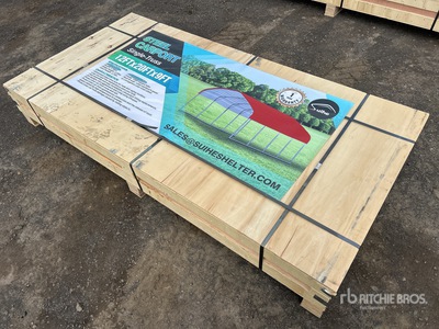 Suihe 12 ft x 20 ft Steel Abri Voiture (Unused)