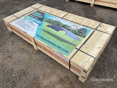 Suihe 20 ft x 20 ft Steel Abri Voiture (Unused)