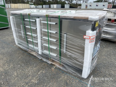 Suihe 2200 mm 10-Drawer Workbench (Unused)