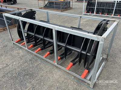 2025 Suihe 1980 mm Skid Steer Root Rake
