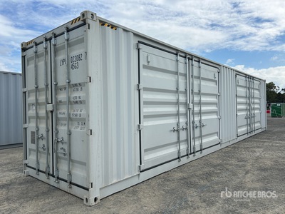 2025 40 ft High Cube Multi-Door Storage Container