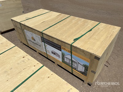 2026 Suihe 23 ft x 22 ft Portable Metal Shed (Unused)