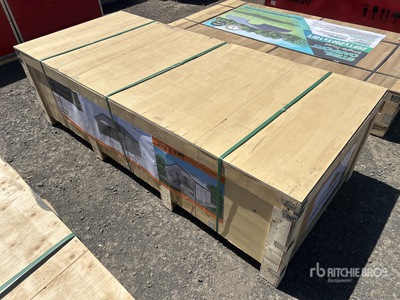 2026 Suihe 21 ft x 19 ft Portable Metal Shed (Unused)