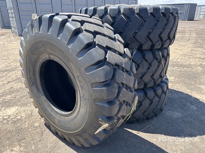 Quantity of (4) Suihe 23.5x25 Tires (Unused)