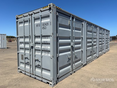 2025 40 ft High Cube Multi-Door Storage Container