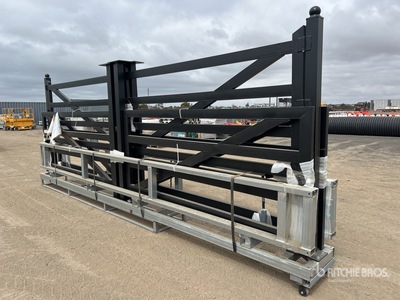 Quantity of (3) Suihe 20 ft Bi-Parting Driveway Gate (Unused)