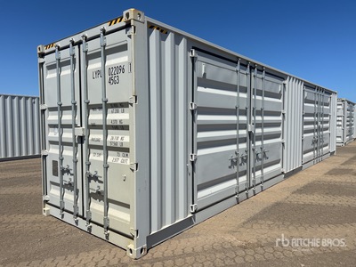 2025 40 ft High Cube Multi-Door Storage Container