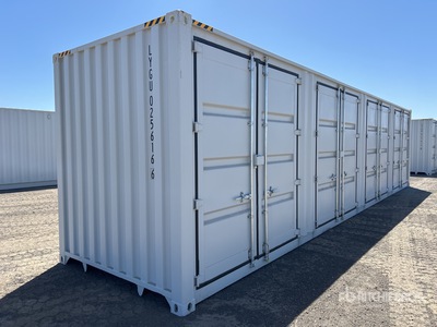 2025 40 ft High Cube Multi-Door Storage Container