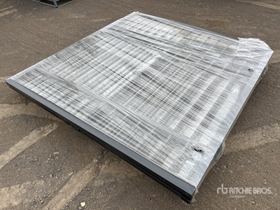 Suihe 20 ft Wrought Iron Bi-Parting Driveway Gate (Unused)