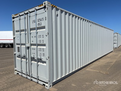 2025 40 ft High Cube Multi-Door Storage Container