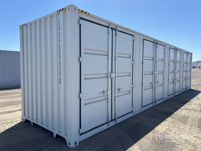 2025 40 ft High Cube Multi-Door Storage Container
