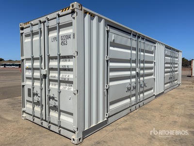 2025 40 ft High Cube Multi-Door Storage Container