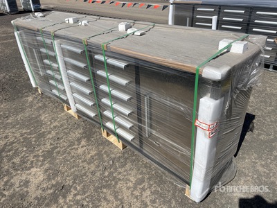 Suihe 2870 mm 18-Drawer Workbench (Unused)