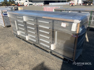 2026 Suihe 2870 mm 18-Drawer ベンチ (Unused)