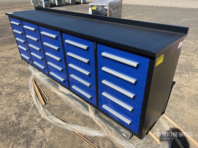 Suihe 2870 mm 25-Drawer Workbench (Unused)