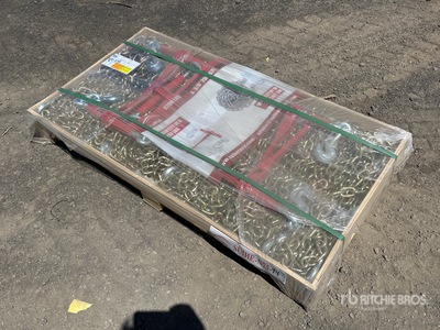 2026 Suihe BC-9200 9200 lb Ratchet Binders and (10) 20 ft Chains (Unused)