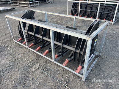 2026 Suihe 1830 mm Kompaktlader-Wurzelrechen (Unused)