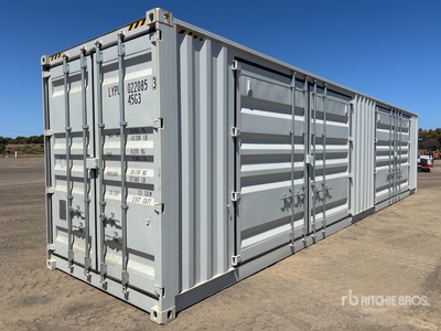 2025 40 ft High Cube Multi-Door Storage Container