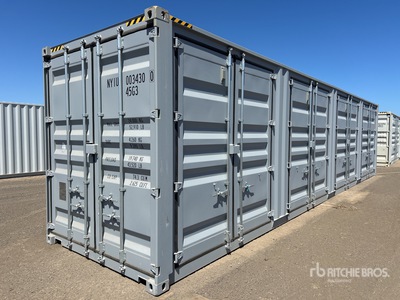 2025 40 ft High Cube Multi-Door Storage Container