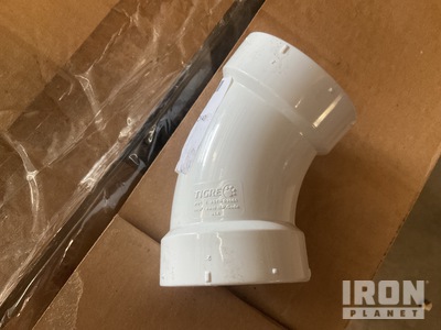 (100) Tigre 2” PVC DWV 45 Elbows