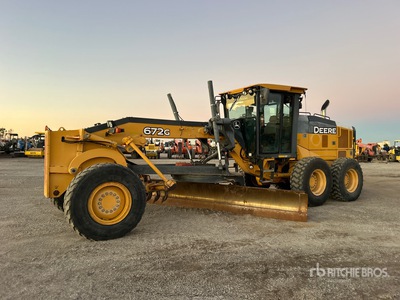 2014 John Deere 672G AWD Motor Grader
