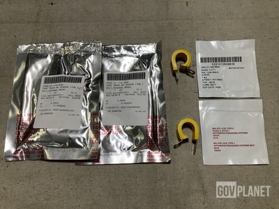 (1,989) O-Rings, (41) Loop Clamps, (22) Wrenching Bolts & Assorted Items